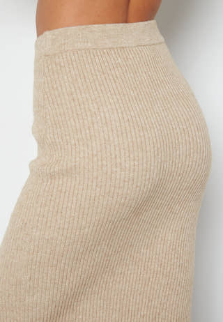 Ril Overlap Knit Skirt