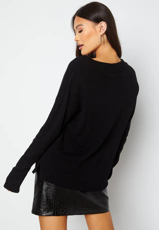 Ril Oversize V-Neck Knit Top