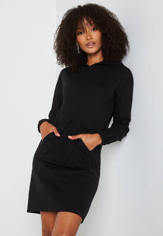 Rust L/S Sweat Dress