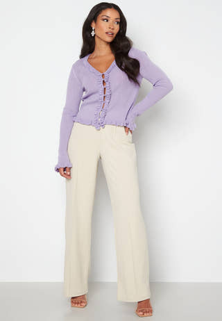 Salli V-Neck Frill Cardigan