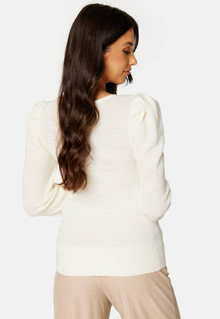 See L/S Square Neck Knit