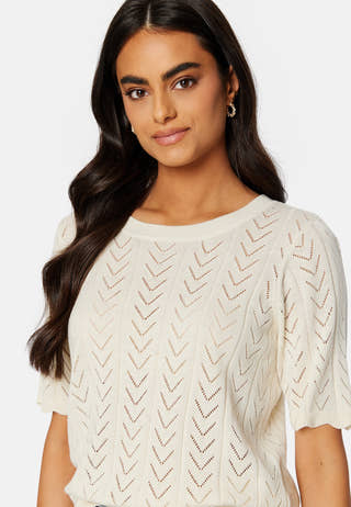 Shelley O-Neck 2/4 Knit Top