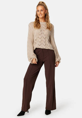 Sultan Knit O-Neck L/S Top