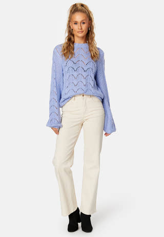Sultan Knit O-Neck L/S Top