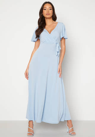 Vallea Tie S/S Ankle Dress
