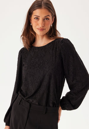 Viadele O-neck L/S TOP TOP Top
