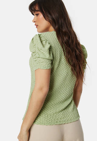 Vianine S/S Puff Sleeve top