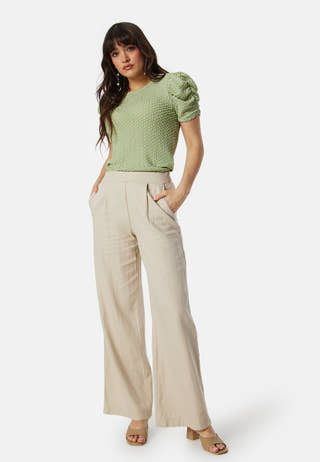 Vianine S/S Puff Sleeve top