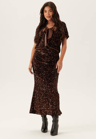 Vibelieve Hw Ankle Sequins Ski