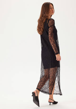 Vibiana Lace L/S ANKLE DRESS A