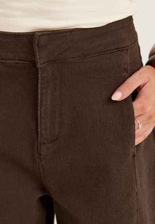 Vichia Hw Barrel Jeans