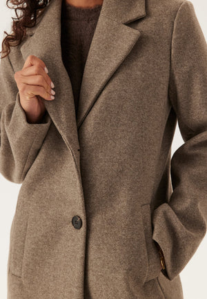 Viclaudia Button Coat