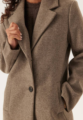 Viclaudia Button Coat