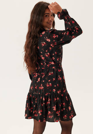 Viclo Rose Ls Shirt Dress