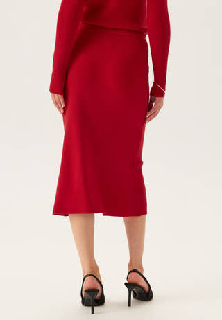 Vicomfy A-Line Knit Skirt