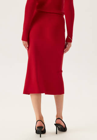 Vicomfy A-Line Knit Skirt