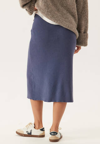 Vicomfy A-Line Knit Skirt