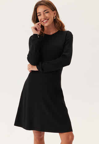 Vicomfy A-line O-neck Knit Dre