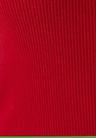 Vicomfy O-neck L/S KNIT TOP