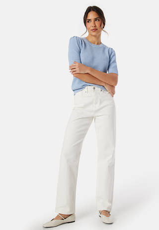 Vidalo O-Neck S/S knit top