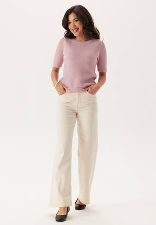 Vidalo O-Neck S/S knit top