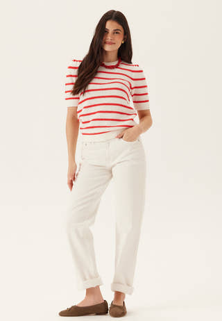 Vidalo O-neck S/S STRIPE KNIT