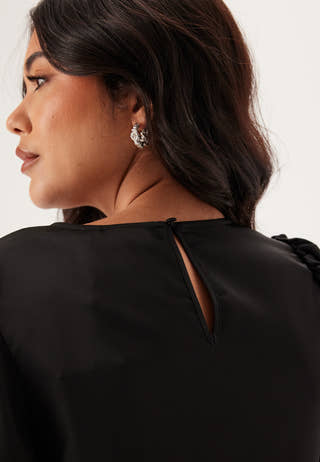 Viellette 2/4 SATIN PUFF TOP S