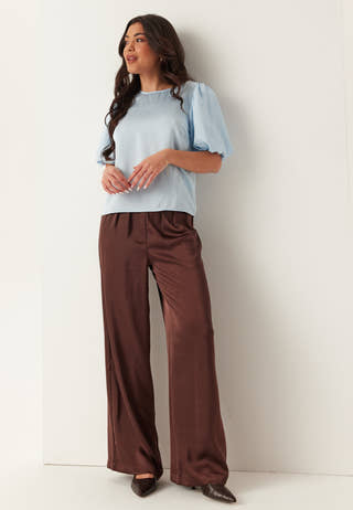 Viellette 2/4 SATIN PUFF TOP S