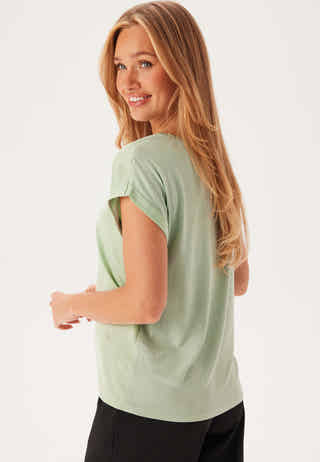 Viellette S/S Satin Top