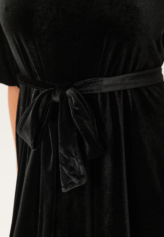 Viemily O-neck 3/4 SHORT DRESS