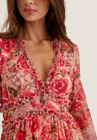 Viemsa L/S SHORT DRESS
