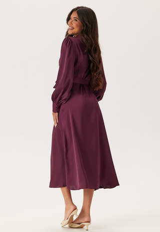 Vienna Ravenna L/S Ankle Wrap Dress