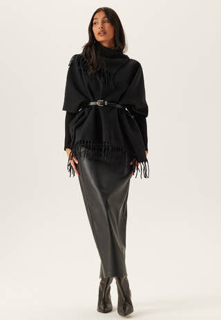 Vifjolira High Neck Poncho