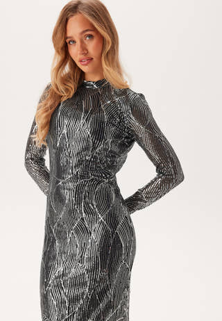 Vigigi Highneck Sequin L/S MID