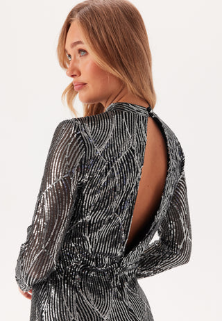 Vigigi Highneck Sequin L/S MID