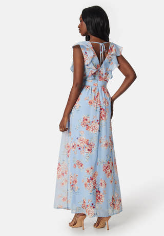 Vikarin V-Neck ankle dress