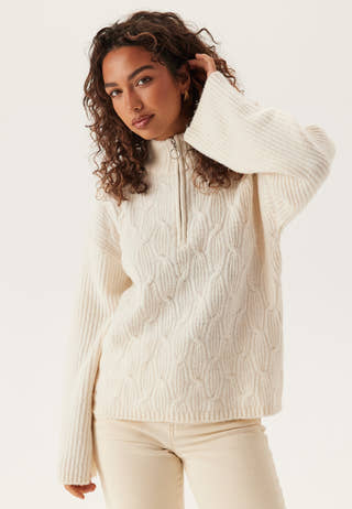 Vilassia L/S HIGH NECK ZIPPER