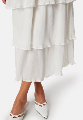 Vilillian V-Neck plisse ankle dress