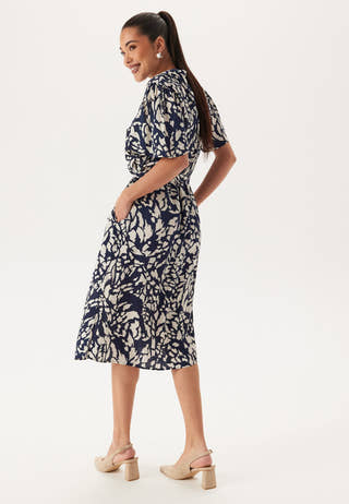 Vilullu S/S KNEE SHIRT DRESS K