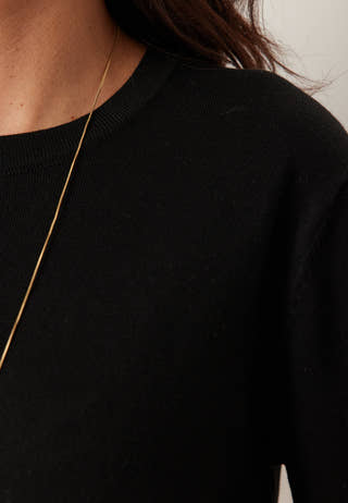 Vimalu O-neck 2/4 KNIT TOP