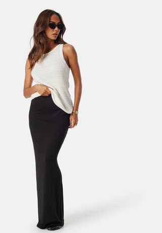 Vimargot open O-Neck S/L knit top
