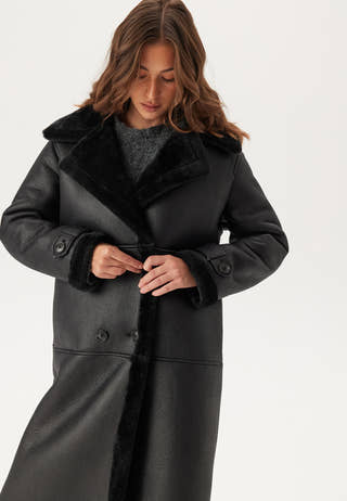 Vimella Long Sherling Coat