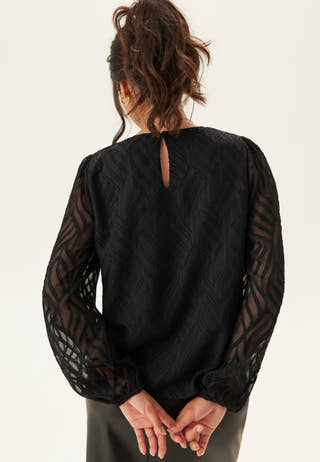 Vimika O-neck L/S Top