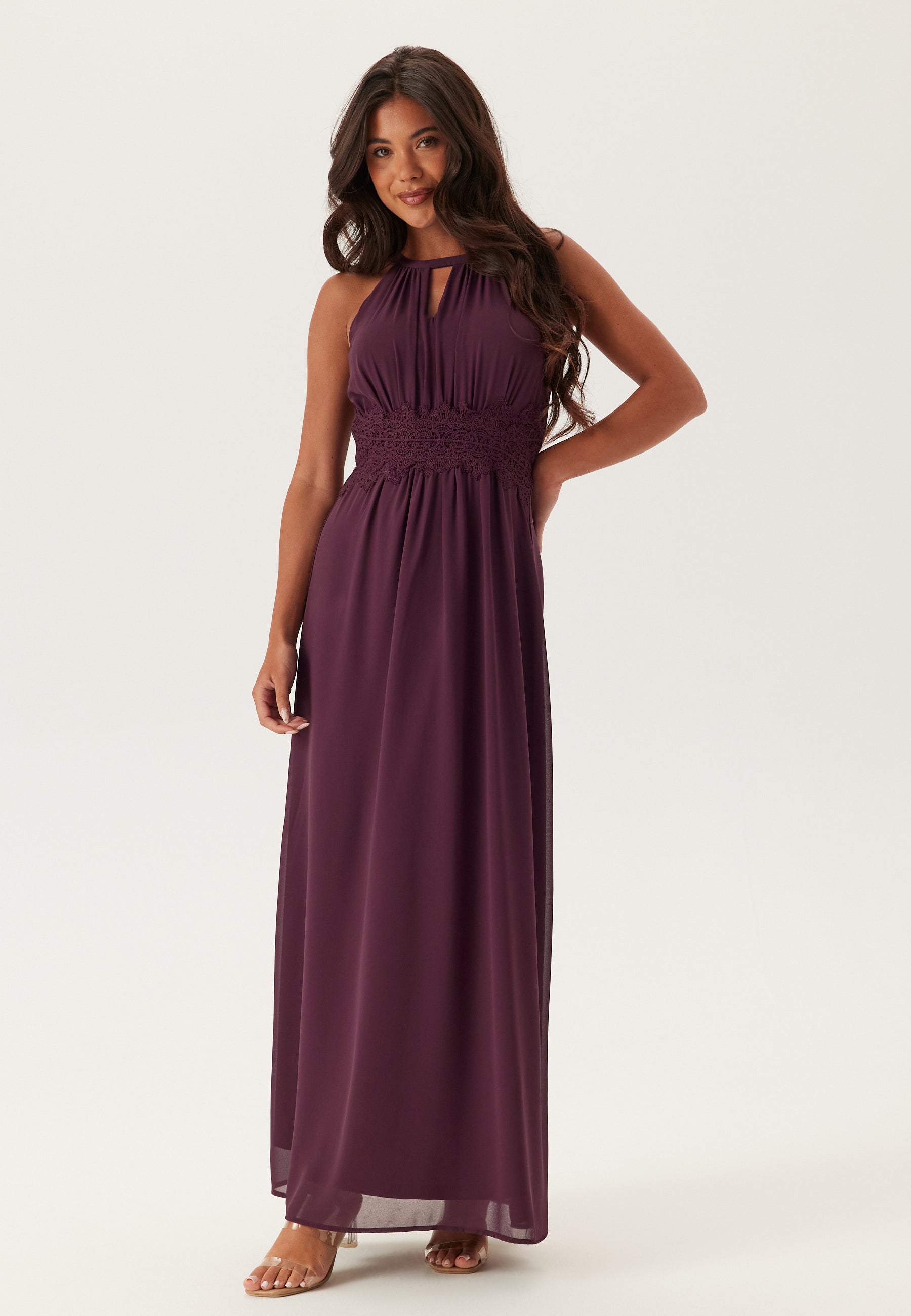 Vila Dames VIMILINA halternek maxi jurk/SU-NOOS jurk, Kentucky Blue/Detail: Elastic, 44, Kentucky Blue/Detail: elastisch, 44 Vila Dames VIMILINA halternek maxi jurk/SU-NOOS jurk, Kentucky Blue/Detail: Elastic, 44, Kentucky Blue/Detail: elastisch, 44