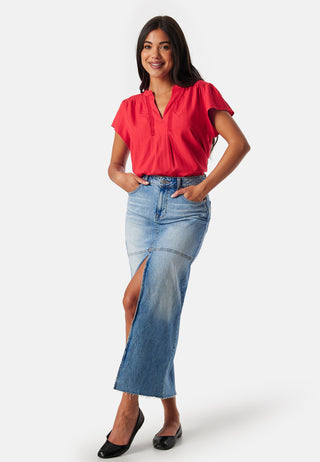 Vinensa V-Neck S/S top