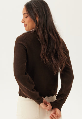 Vinikolina O-neck L/S KNIT TOP