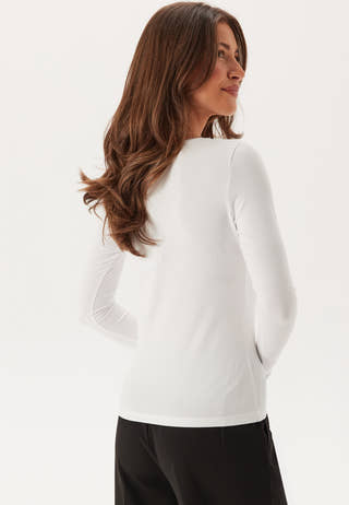 Vinora L/S O-NECK TOP - NOOS O