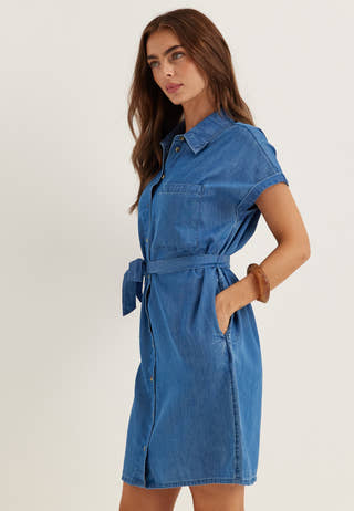 Vinori S/S SHIRT DRESS - NOOS