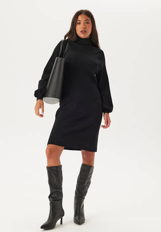 Viostria Roll Neck L/S KNIT DR