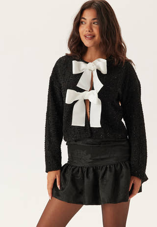 Viotta L/S BOW CARDIGAN